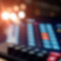 Visual representation of a betting calculator interface