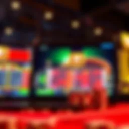 Visual representation of online casino software