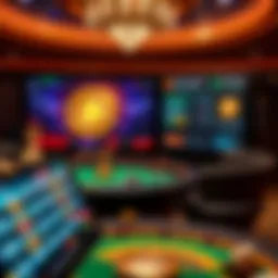 Overview of a Bitcoin Casino interface