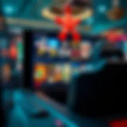 An immersive online casino gaming interface showcasing various games available.