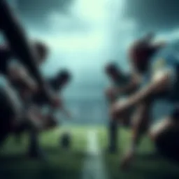 Rugby World Cup gameplay action