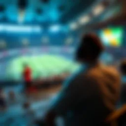 Dynamic representation of sports streaming influencing betting