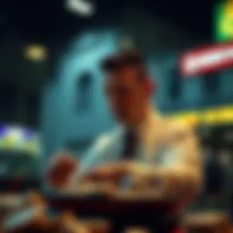 Visual representation of betting risks